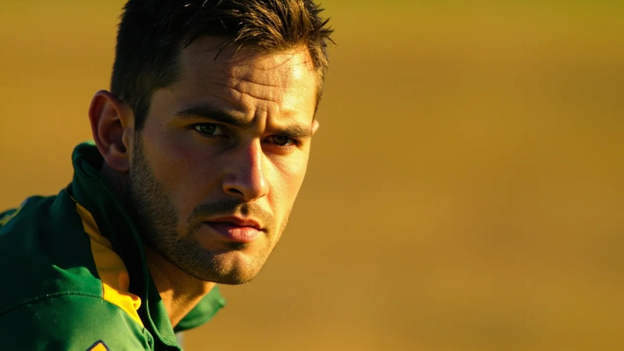Tight sideline view of a senior cricketer during a training session, framed shallow with focus on the subject